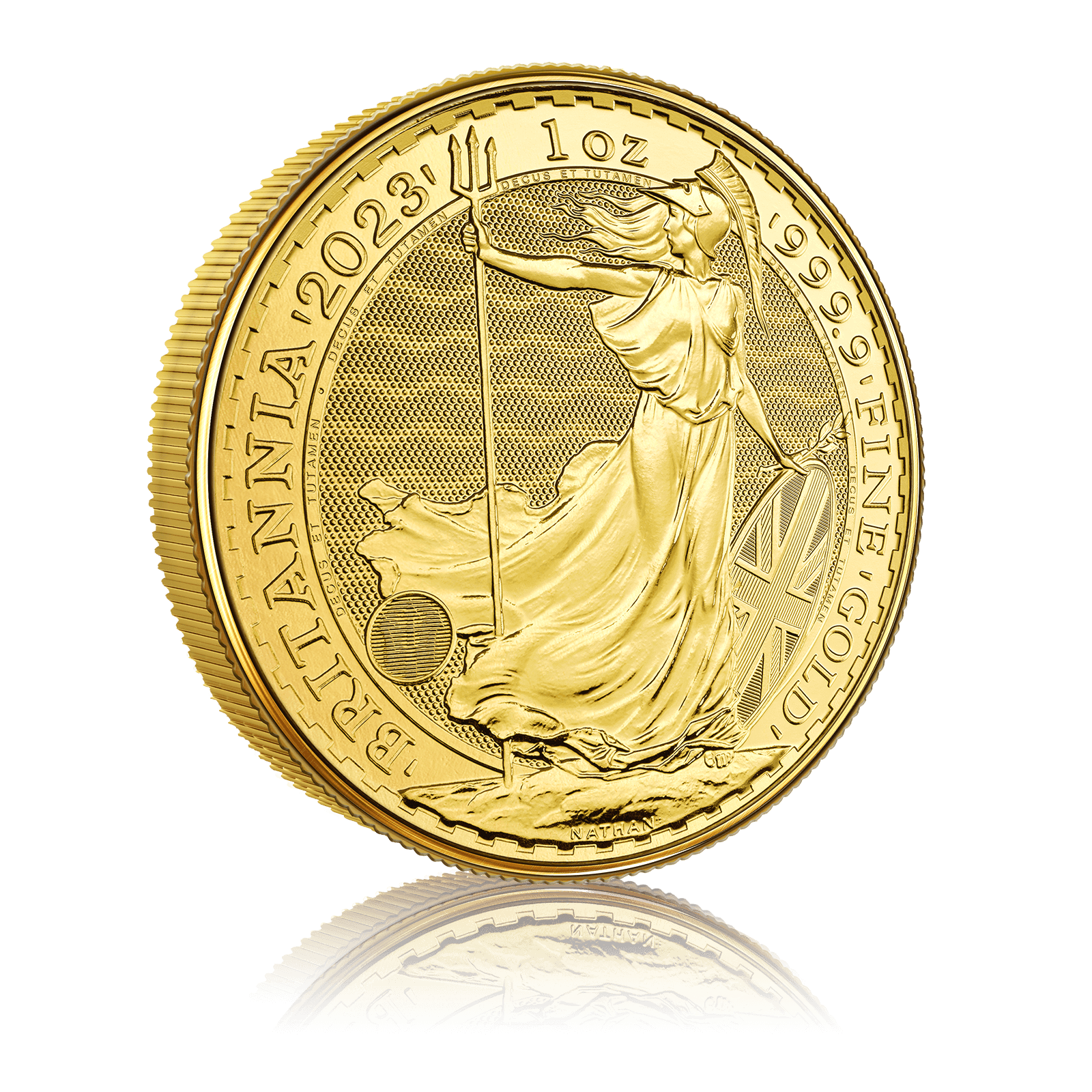 1oz Gold Royal Mint Britannia Queen Elizabeth II (2023) 4
